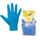 Guanti monouso da lavoro in lattice 6gr 20pz Logica LATEX blu tg M