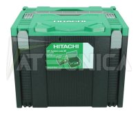 Valigetta organizer porta minuterie con 10 contenitori estraibili Hitachi  Stackable