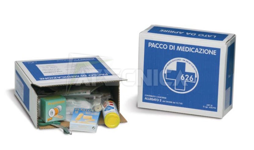 VALIGETTA PRONTO SOCCORSO CON KIT COMPLETO PVS MEDIC 1 HACCP BLU