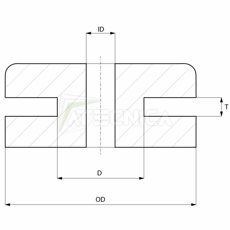 Assortimento passacavi in gomma FERVI 0465 180pz in oraganizer di plastica