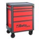 Cassettiera Beta RSC24 5-R carrello porta attrezzi rosso 5 tiretti