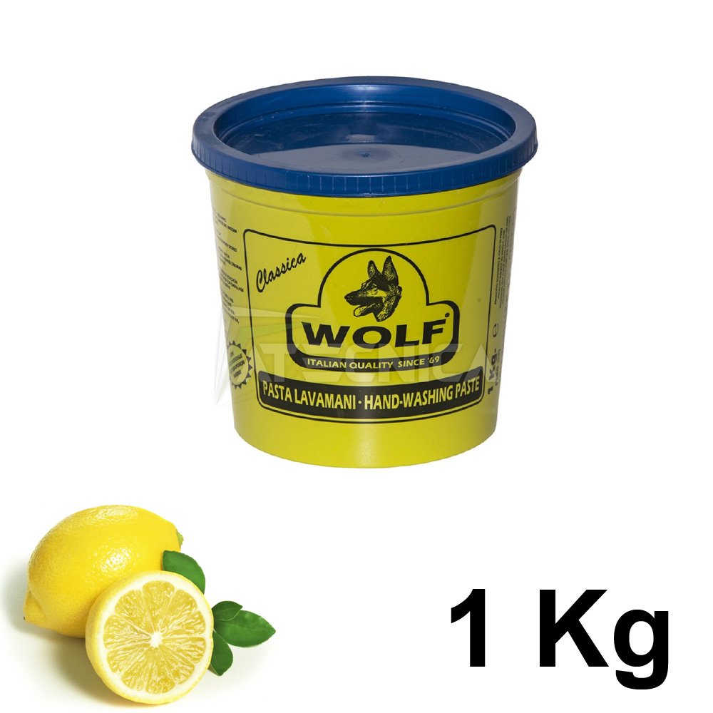 Pasta lavamani con essenza di limone ATECNICA WOLF 1 Kg