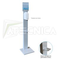 MP831 - Dispenser a pulsante per gel disinfettante e sapone liquido -  Thermomat s.r.l