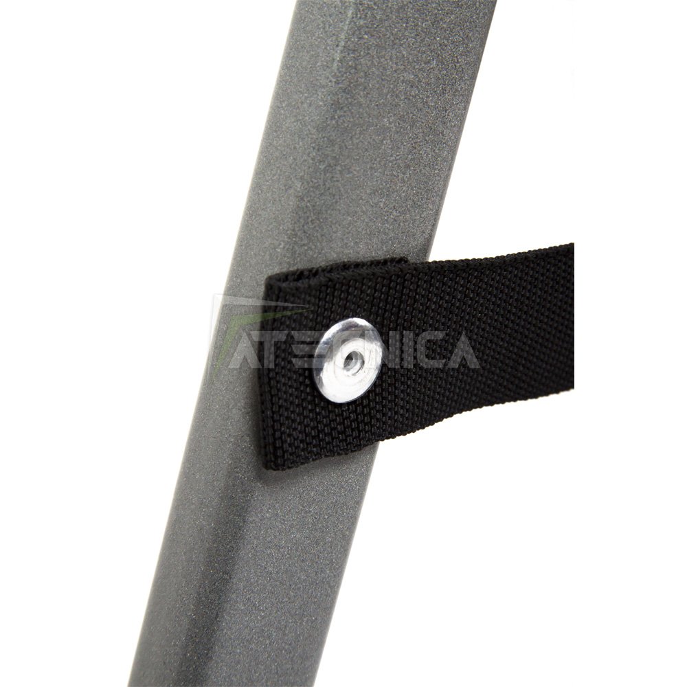 Scala domestica 3 gradini larghi Atecnica SCM03L ingombro chiusa 5 cm